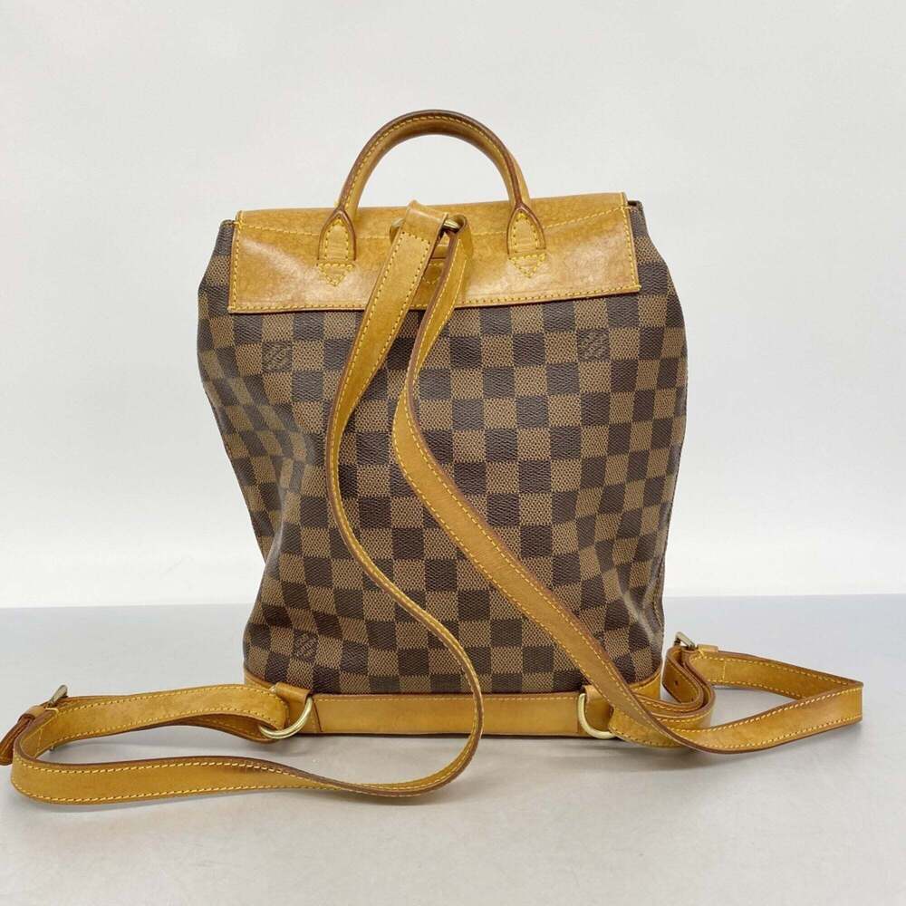LOUIS VUITTON Authentic Brown Damier Backpack - Picture 14 of 14